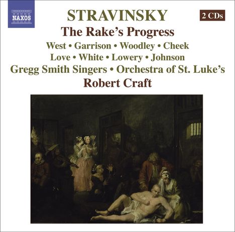 Igor Strawinsky (1882-1971): The Rake's Progress, 2 CDs