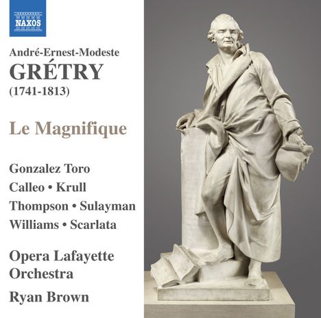 Andre Modeste Gretry (1741-1813): Le Magnifique, CD