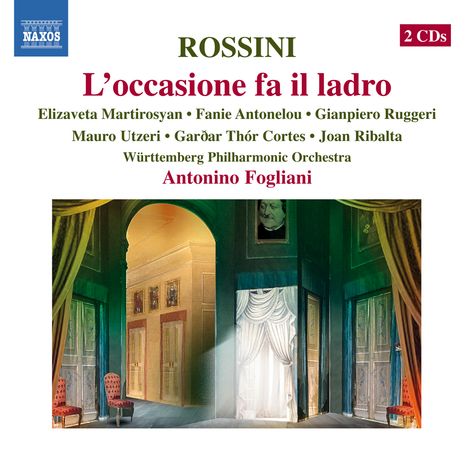 Gioacchino Rossini (1792-1868): L'Occasione fa il ladro, 2 CDs