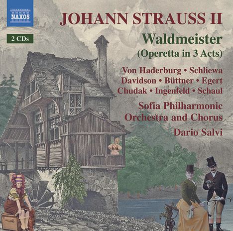 Johann Strauss II (1825-1899): Waldmeister (Operette in 3 Akten), 2 CDs