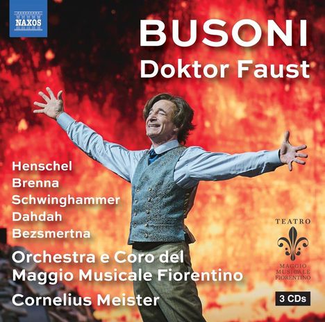 Ferruccio Busoni (1866-1924): Doktor Faust, 3 CDs