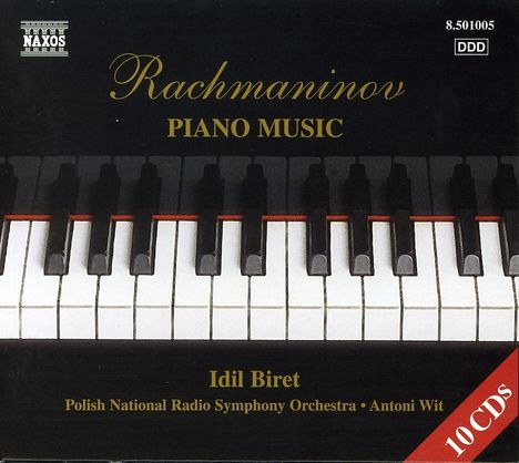 Sergej Rachmaninoff (1873-1943): Das komplette Klavierwerk, 10 CDs