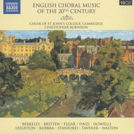English Choral Music of the 20th Century, 10 CDs