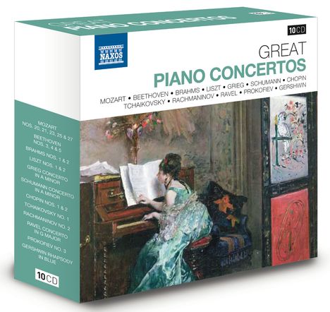 Great Piano Concertos, 10 CDs