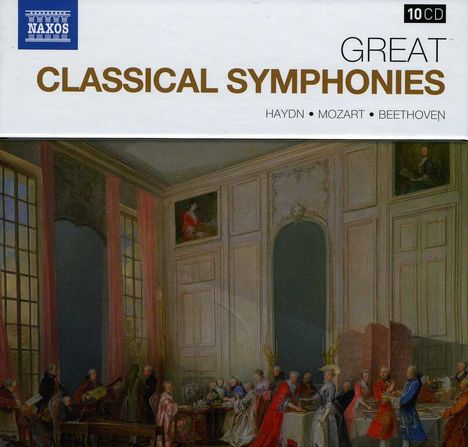 Great Classical Symphonies, 10 CDs