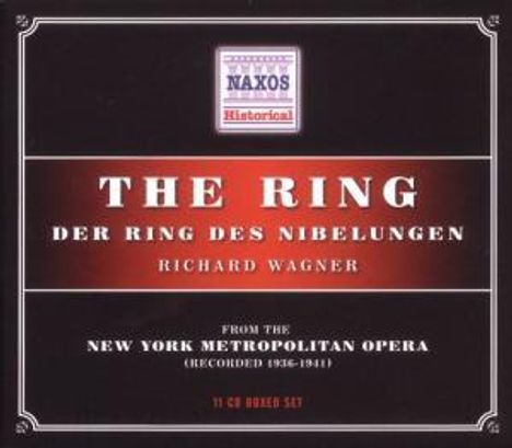 Richard Wagner (1813-1883): Der Ring des Nibelungen, 11 CDs