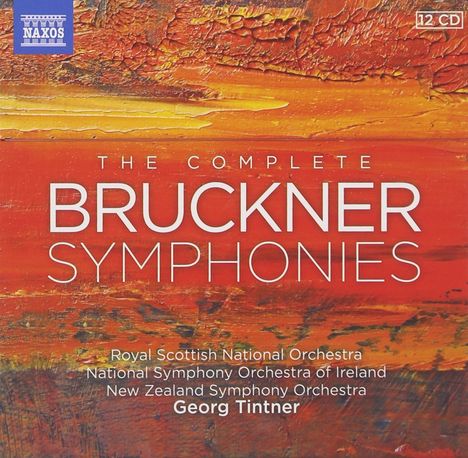 Anton Bruckner (1824-1896): Symphonien Nr.0-9, 12 CDs