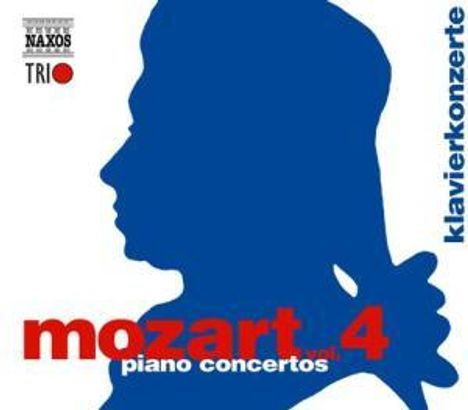 Wolfgang Amadeus Mozart (1756-1791): Naxos Mozart-Edition 4 - Klavierkonzerte, 3 CDs