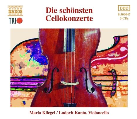 Die schönsten Cellokonzerte, 3 CDs