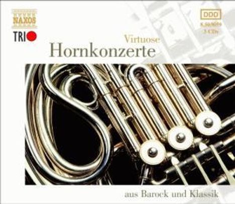Virtuose Hornkonzerte, 3 CDs