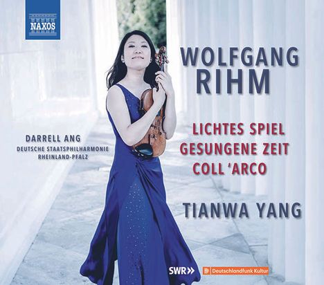 Wolfgang Rihm (geb. 1952): Werke für Violine &amp; Orchester Vol.2 (deutsche Version), CD
