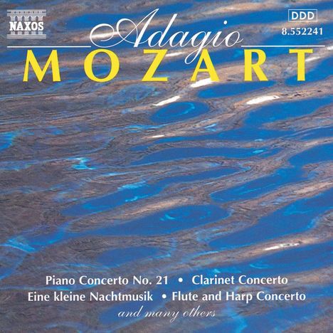 Adagio Mozart, CD