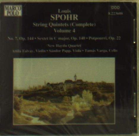 Louis Spohr (1784-1859): Streichquintette Vol.4, CD