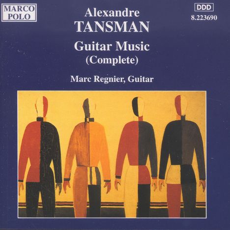 Alexandre Tansman (1897-1986): Gitarrenwerke, CD