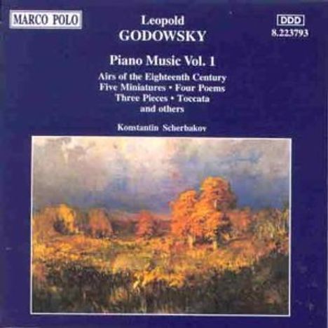 Leopold Godowsky (1870-1938): Klavierwerke Vol.1, CD