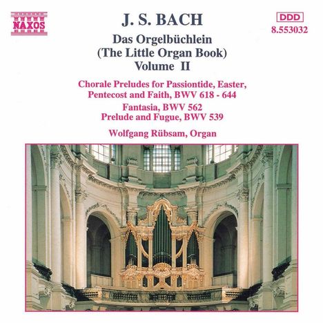 Johann Sebastian Bach (1685-1750): Choräle BWV 618-644, CD