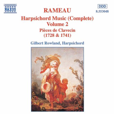 Jean Philippe Rameau (1683-1764): Cembalowerke Vol.2, CD