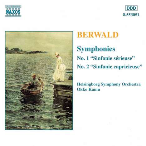 Franz Berwald (1796-1868): Symphonien Nr.1 &amp; 2, CD