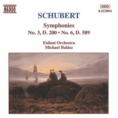 Franz Schubert (1797-1828): Symphonien Nr.3 & 6, CD