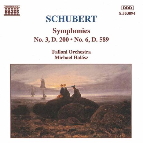 Franz Schubert (1797-1828): Symphonien Nr.3 &amp; 6, CD