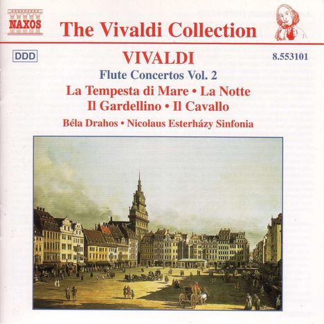 Antonio Vivaldi (1678-1741): Flötenkonzerte Vol.2, CD