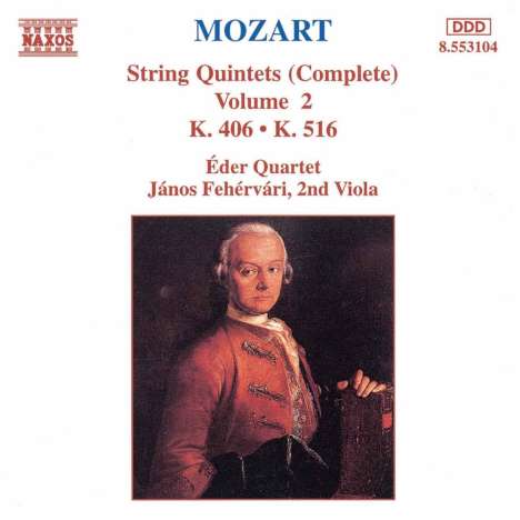 Wolfgang Amadeus Mozart (1756-1791): Streichquintette Nr.2 &amp; 4, CD
