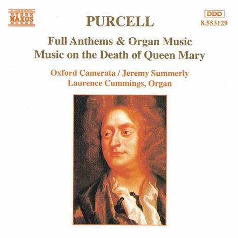 Henry Purcell (1659-1695): Funeral Music for Queen Mary, CD