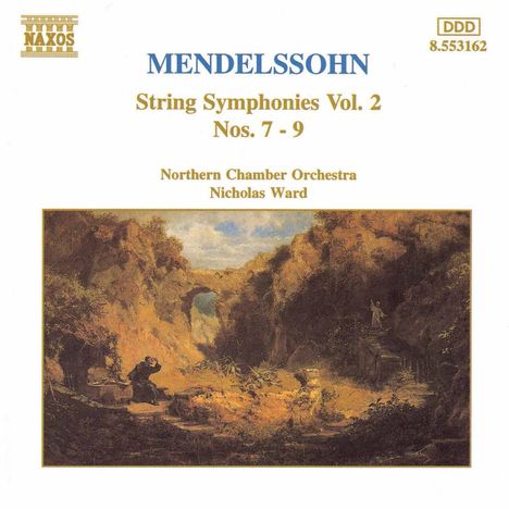 Felix Mendelssohn Bartholdy (1809-1847): Streichersymphonien Nr.7-9, CD