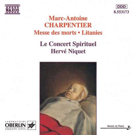 Marc-Antoine Charpentier (1643-1704): Messe des morts, CD