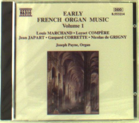Frühe französische Orgelmusik Vol.1, CD