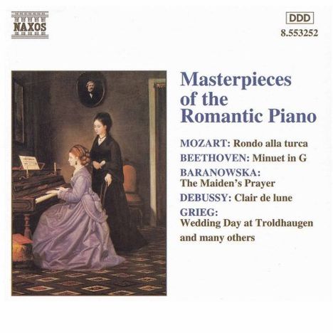 Masterpieces of the Romantic Piano, CD