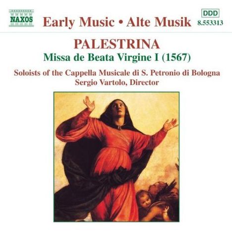 Giovanni Pierluigi da Palestrina (1525-1594): Missa "Beata Vergine", CD