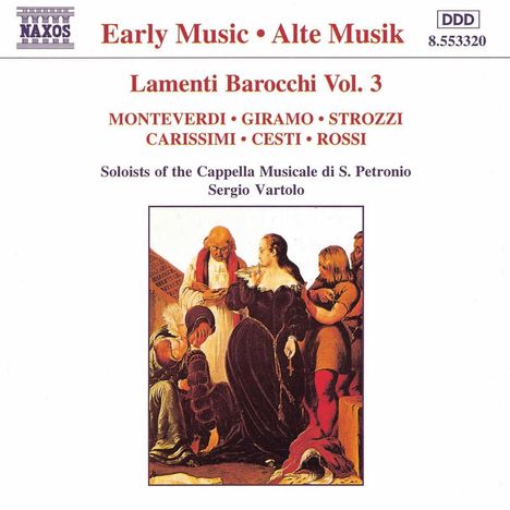 Lamenti Barocchi Vol.3, CD