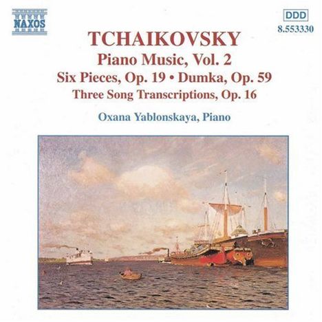 Peter Iljitsch Tschaikowsky (1840-1893): Klavierwerke Vol.2, CD