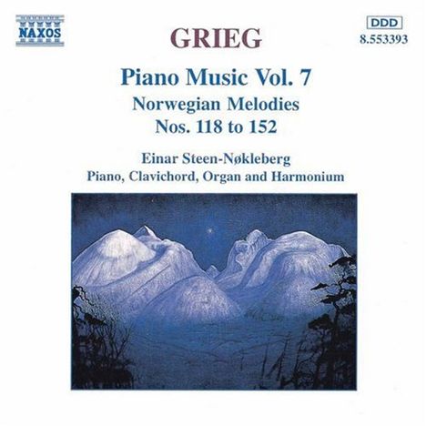Edvard Grieg (1843-1907): Klavierwerke Vol.7, CD
