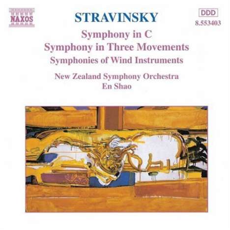 Igor Strawinsky (1882-1971): Symphonie in C, CD