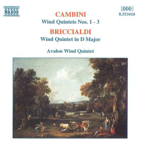 Giulio Briccialdi (1818-1881): Bläserquintett op.124, CD