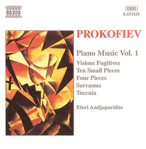 Serge Prokofieff (1891-1953): Klavierwerke Vol.1, CD