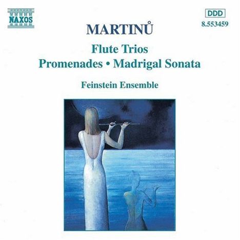 Bohuslav Martinu (1890-1959): Madrigal-Sonate f.Flöte,Violine &amp; Klavier, CD