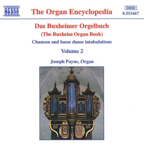 Joseph Payne - Buxheimer Orgelbuch Vol.2, CD