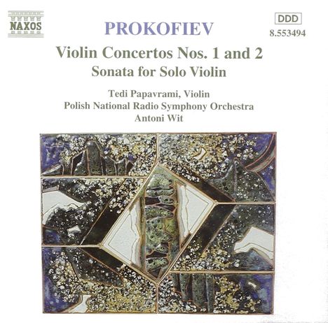 Serge Prokofieff (1891-1953): Violinkonzerte Nr.1 & 2, CD