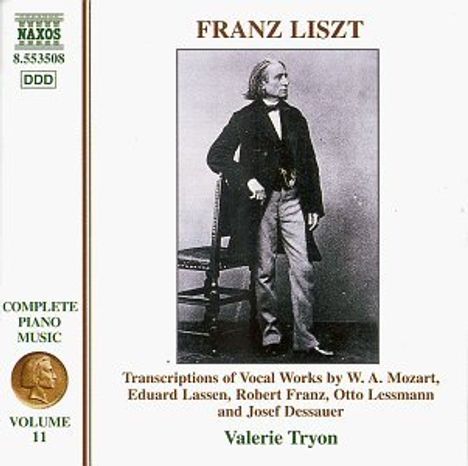 Franz Liszt (1811-1886): Klavierwerke Vol.11, CD