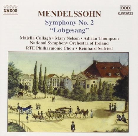 Felix Mendelssohn Bartholdy (1809-1847): Symphonie Nr.2 "Lobgesang", CD