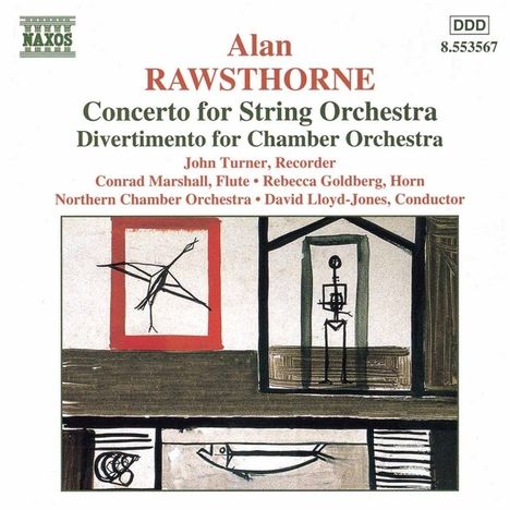 Alan Rawsthorne (1905-1971): Concerto for String Orchestra, CD