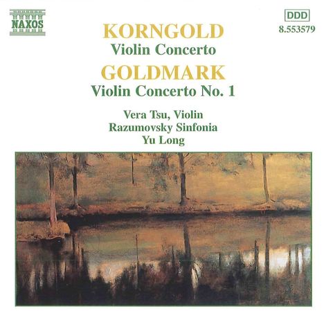 Karl Goldmark (1830-1915): Violinkonzert op.28, CD