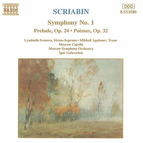 Alexander Scriabin (1872-1915): Symphonie Nr.1, CD