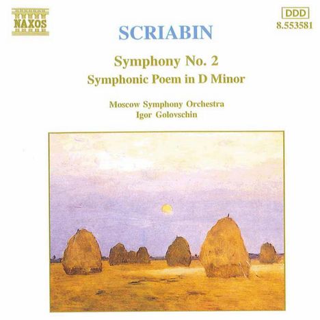 Alexander Scriabin (1872-1915): Symphonie Nr.2, CD