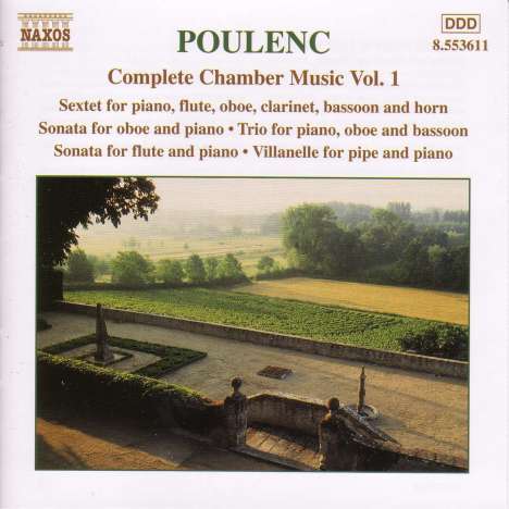 Francis Poulenc (1899-1963): Sämtliche Kammermusik Vol.1, CD