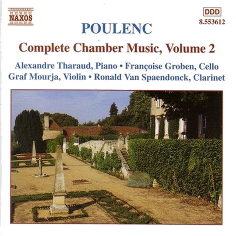 Francis Poulenc (1899-1963): Sämtliche Kammermusik Vol.2, CD