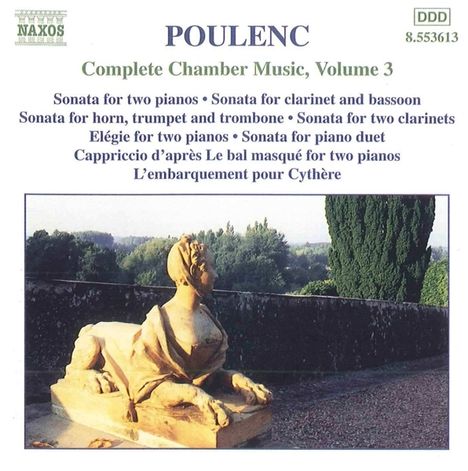 Francis Poulenc (1899-1963): Sämtliche Kammermusik Vol.3, CD